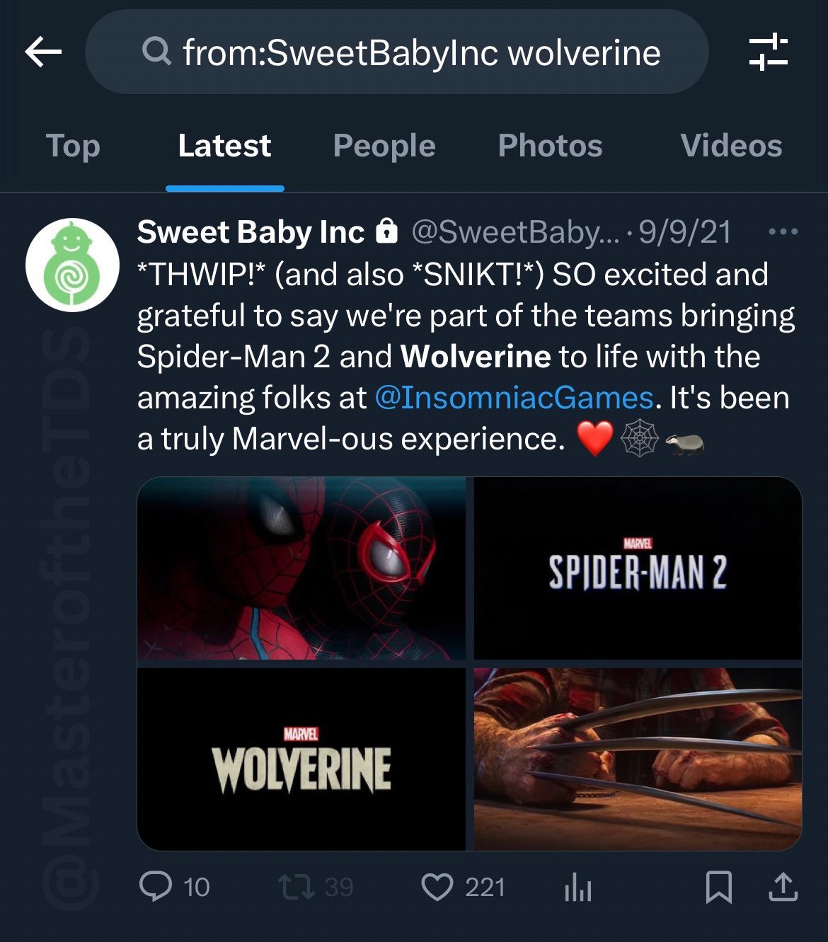 Wolverine evidence